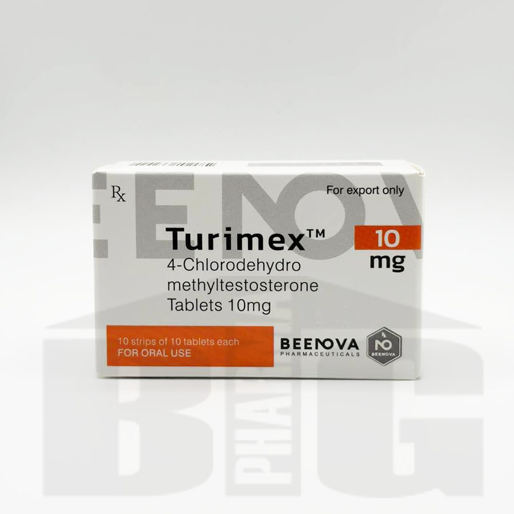 BEENOVA Turimex - 100 Таблеток 4-хлордегидрометилт-рон
