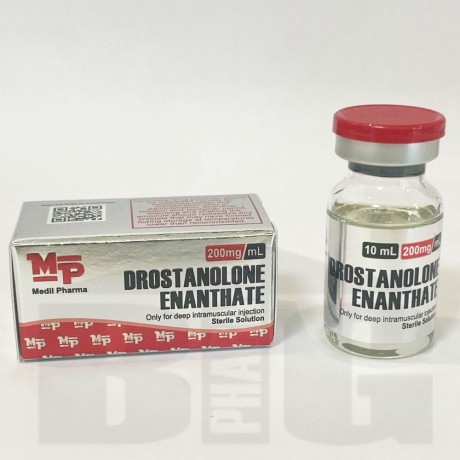 Medil Pharma Drostanolone Enanthate 200 Дростанолона энантат - 10 мл флакон