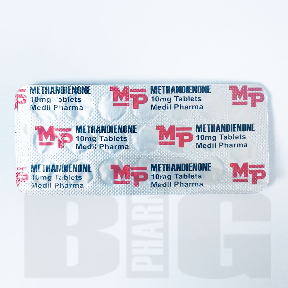 Medil Pharma Methandienone - 100 Таблеток метандиенон 