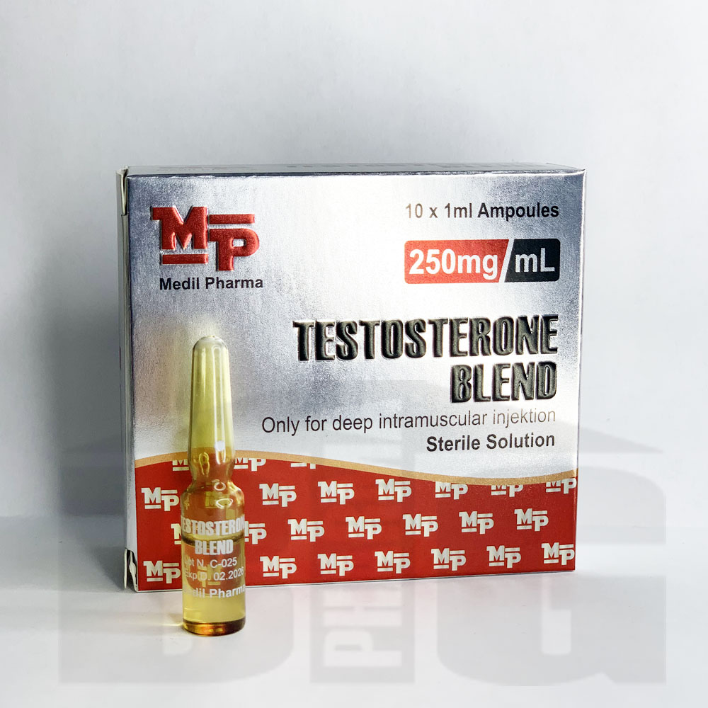 Medil Pharma Testosterone Blend 250 Смесь 4х эфиров тестостерона срок 02.2026